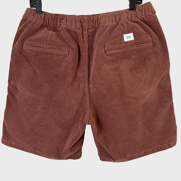 Katin Corduroy Local Short Brown Men's Large Drawstring Pockets Casual Comfort - Picture 4 of 11